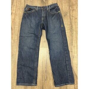 Ariat FR M3 Loose Straight Jeans Mens 33x30 Blue Cat 2 Work Denim Workwear